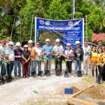 Construction of the 3.34 km long farm-to-market road project funded under the PRDP Scale Up amounting to 45 Million Pesos