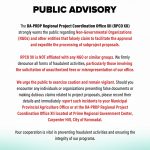 Public Advisory