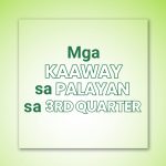 PROTEKTAHAN ang palayan sa banta ng peste sa parating na 3rd quarter